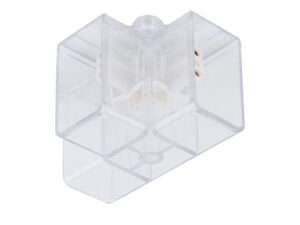 Miniaturka 2 - Łącznik typu T Honey Comb transparentny do segmentów oświetlenia