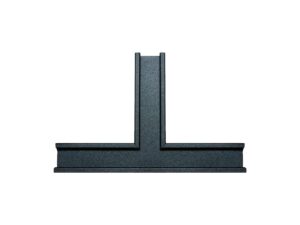 Miniaturka 1 - Łącznik szynoprzewodu magnetycznego 5 mm w kształcie litery T, widok od tyłu