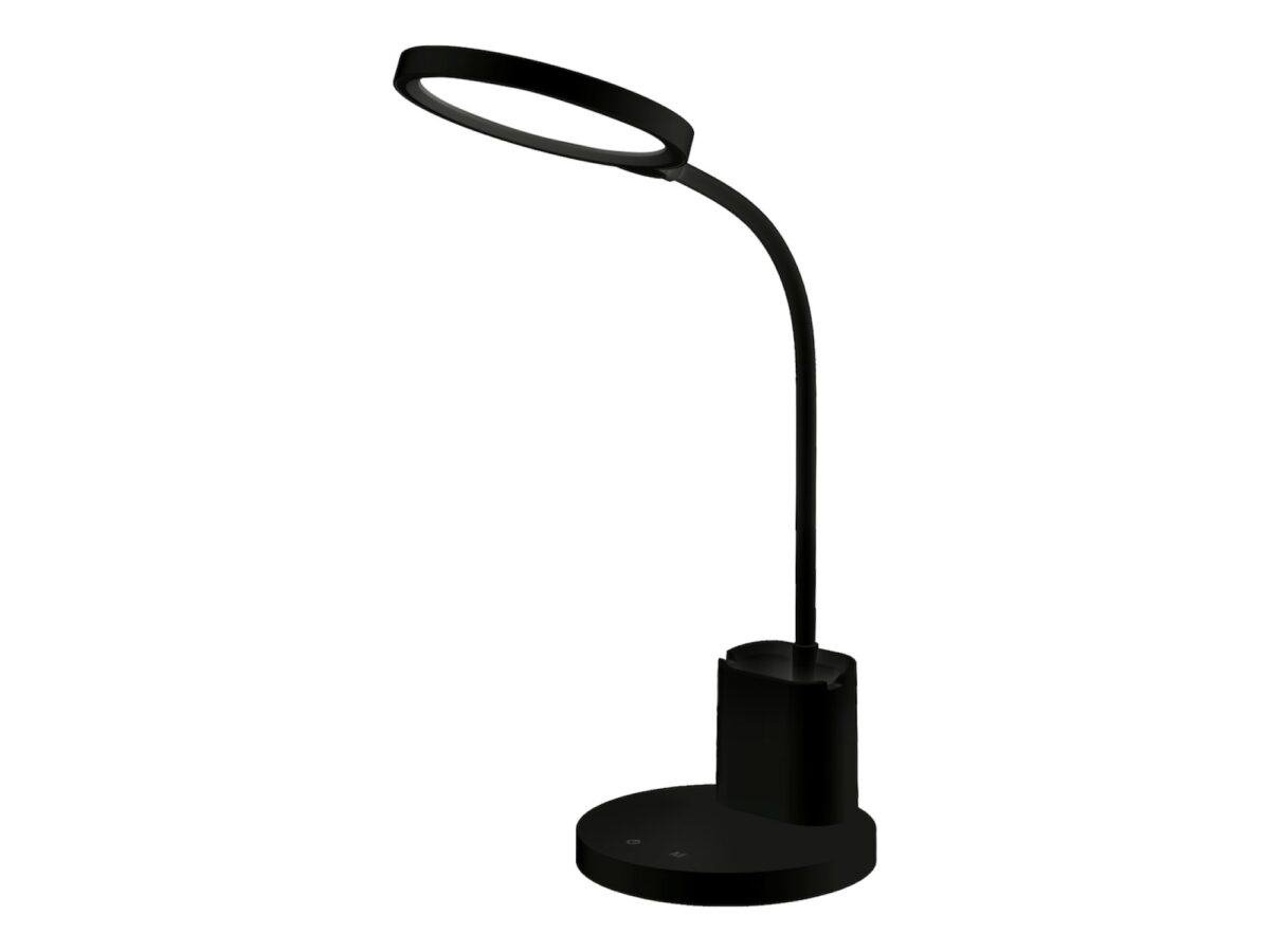 Lampka biurkowa Daloreta LED 55 cm czarna lub biała