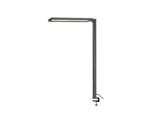 Miniaturka 4 - Lampa biurkowa Worklight czarna 79 W, uchwyt zaciskowy i podłużna głowica LED