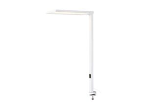 Miniaturka 6 - Lampa biurkowa Worklight TL biała z zaciskiem i panelem LED