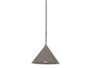 Miniaturka 6 - Lampa do szynoprzewodu Tracer Cono w kolorze ciemnego brązu – klosz z bliska na białym tle