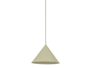 Miniaturka 7 - Lampa do szynoprzewodu Tracer Cono w kolorze pistacjowym – klosz z bliska na białym tle