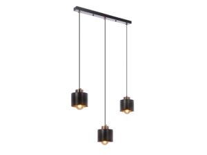 Miniaturka 2 - Lampa sufitowa Elerio trzy zwisy o różnych długościach