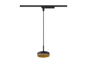 Miniaturka 7 - Czarno-złota lampa Grip Flat, cały zwis i adapter