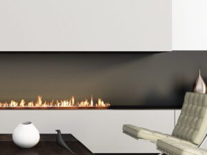 Miniaturka 1 - Lampa Ilvanela z trzema kloszami nad kącikiem wypoczynkowym