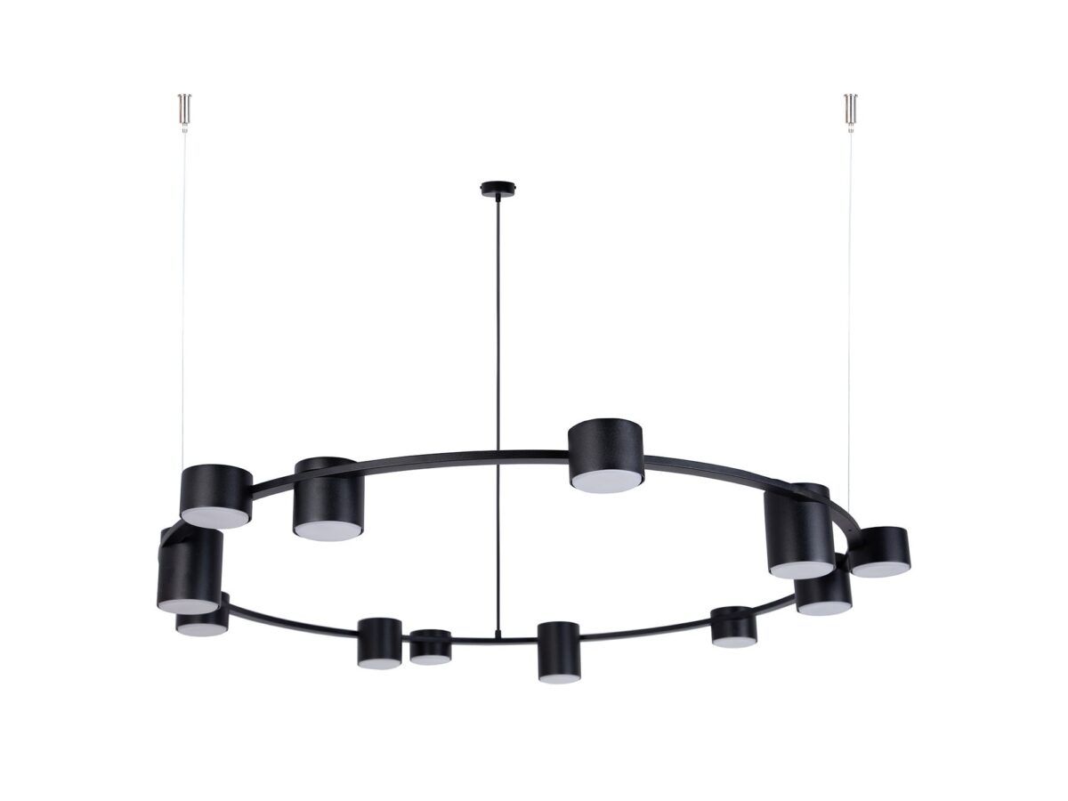 Żyrandol wiszący Kodo 12-punktowy GX53 112 cm