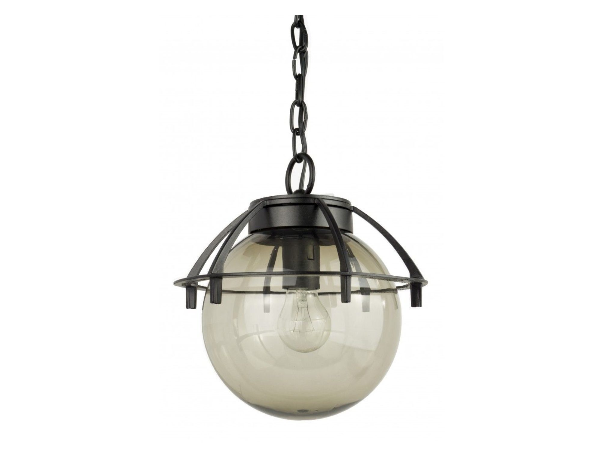Lampa wisząca zewnętrzna KULE Z KOSZYKIEM 200 K 1018/1/KPO widok boczny