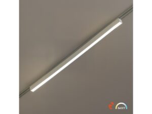 Miniaturka 3 - Biała lampa liniowa LED na szynie magnetycznej przy suficie