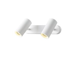 Miniaturka 2 - Biała podwójna lampa natynkowa LED – drugi widok