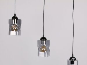 Miniaturka 5 - Lampa Norodira dymione szkło z bliska