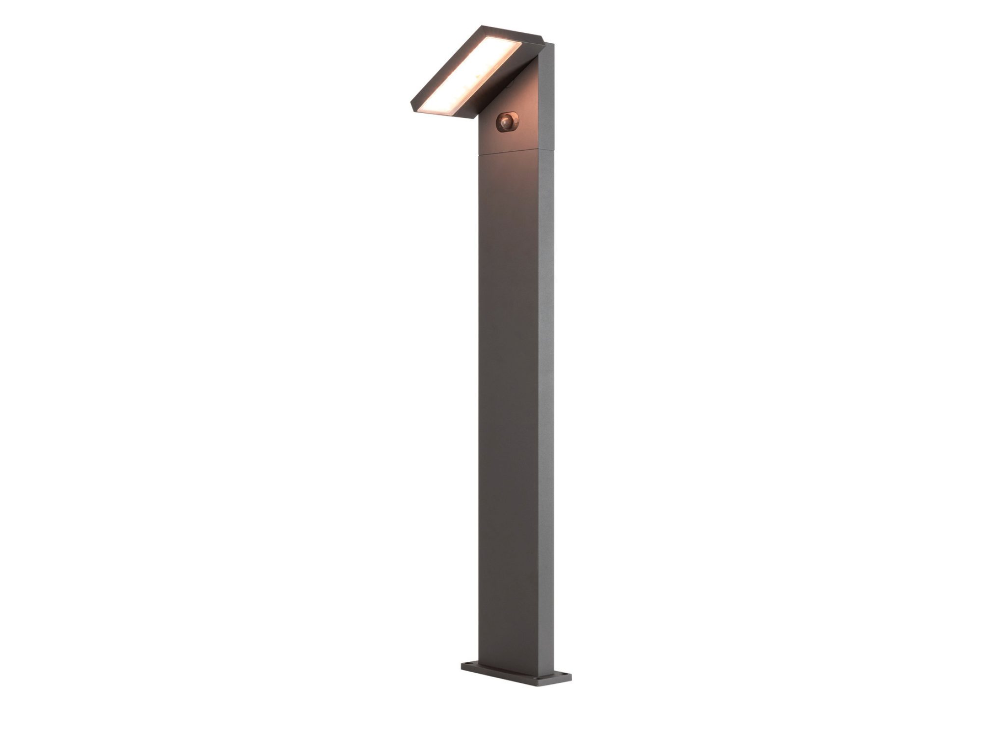 Lampa ogrodowa Abridor Pole 100 w dodatkowym ujęciu całej konstrukcji