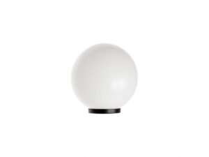 Miniaturka 9 - Lampa ogrodowa ALEKULE G 200 Z z kulistym białym kloszem 20 cm – packshot
