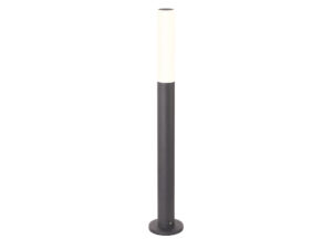 Miniaturka 5 - Antracytowa lampa ogrodowa Aponi LED 90 cm z mlecznym dyfuzorem