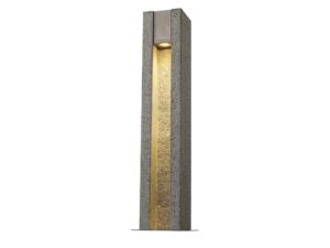 Miniaturka 2 - Lampa Arrock Slot z granitu i chromu, dodatkowe ujęcie bryły