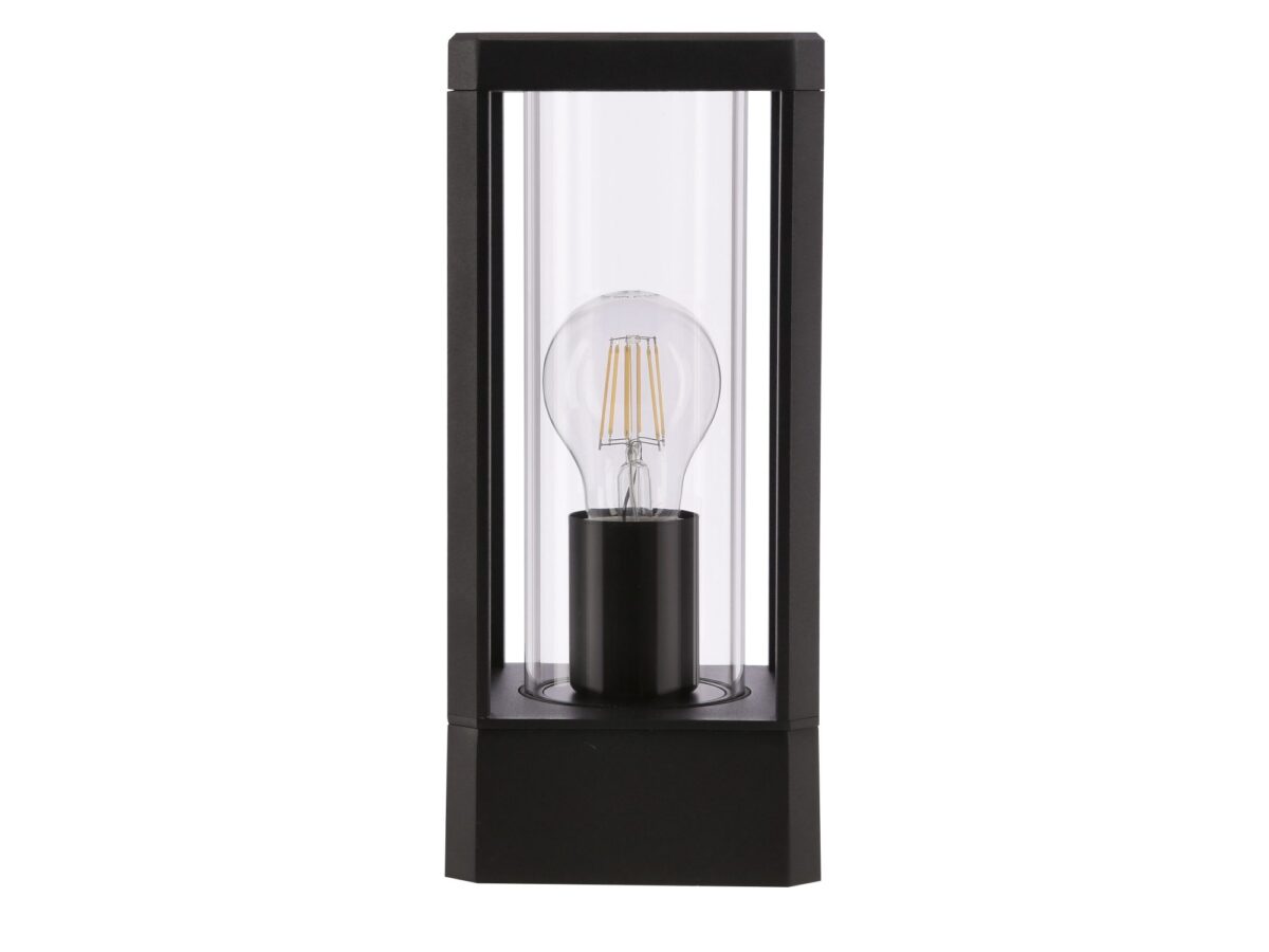 Lampa ogrodowa Avedona czarna 27 cm E27 IP54