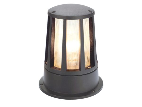 Lampa ogrodowa Cone w kolorze antracytowym, stożkowa obudowa