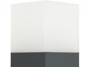 Miniaturka 5 - Lampa CUBE CB-330 ciemny popiel – detal białej satynowanej części świetlnej