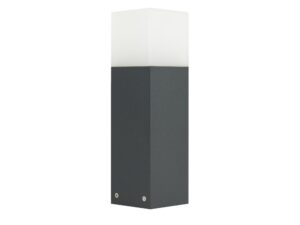 Miniaturka 4 - Lampa ogrodowa CUBE CB-330 ciemny popiel – pełny widok oprawy