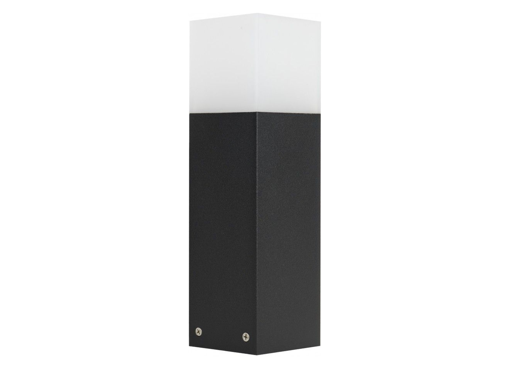 Lampa ogrodowa stojąca CUBE CB-330 czarna – pełny widok oprawy