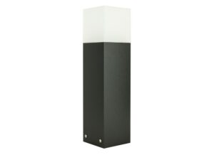 Miniaturka 1 - Lampa ogrodowa CUBE MAX CB-MAX 400 czarna na białym tle