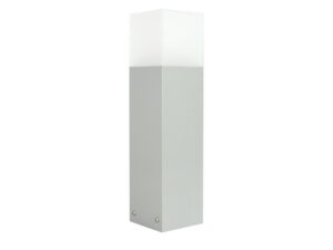 Miniaturka 4 - Lampa ogrodowa CUBE MAX CB-MAX 400 srebrna na białym tle