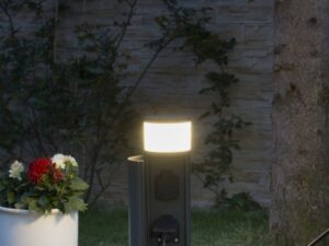 Miniaturka 4 - Lampa ogrodowa z gniazdami ELBORN EL3113 – zdjęcie 5