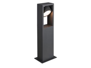 Miniaturka 14 - Lampa ogrodowa Eskina Frame 45 cm z cylindrycznym reflektorem LED