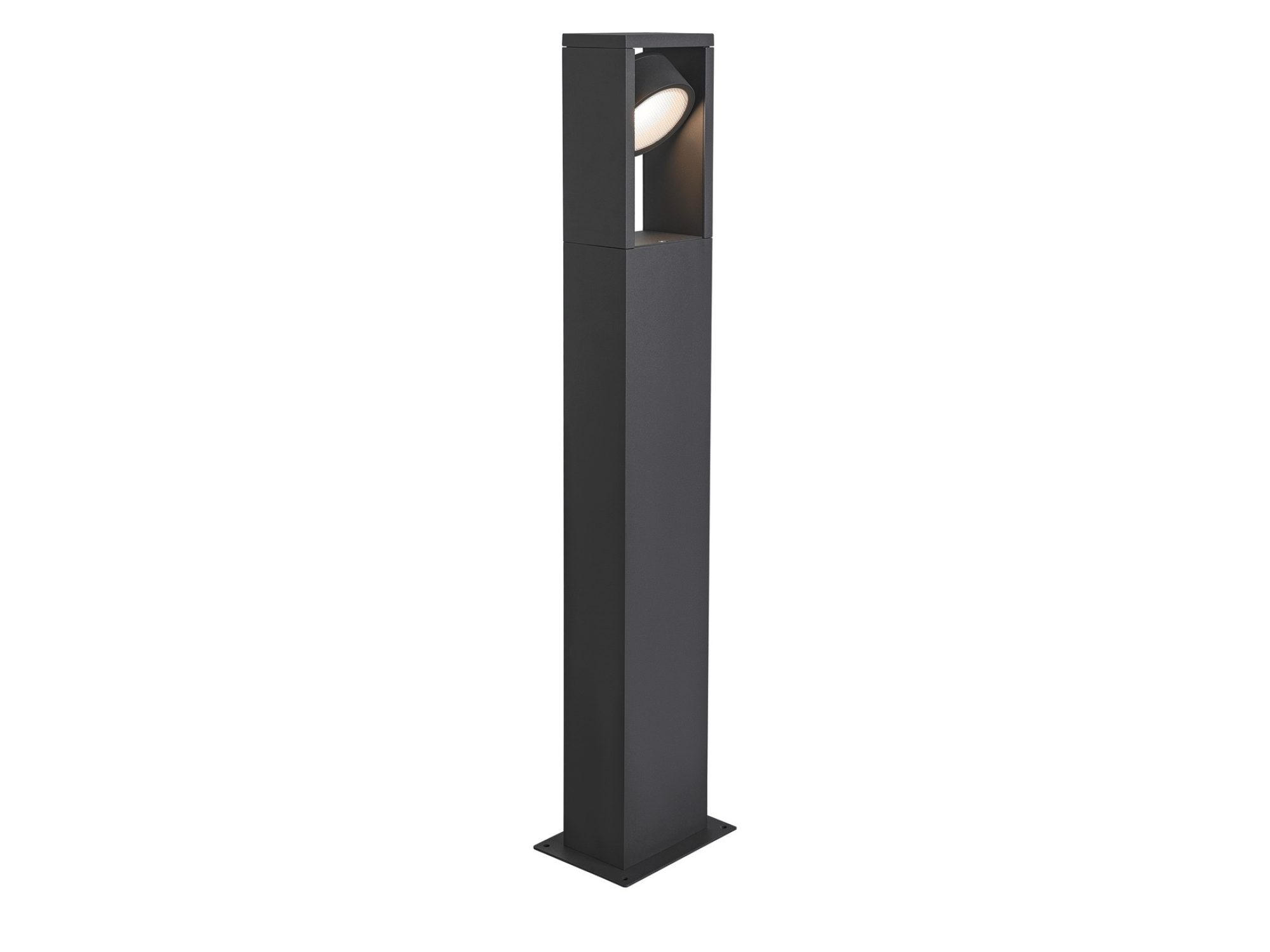 Lampa ogrodowa Eskina Frame 75 cm na białym tle