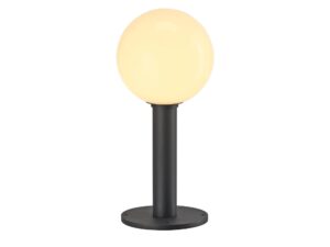 Miniaturka 1 - Lampa ogrodowa Gloo Pure 44 cm z kulą z satynowanego szkła
