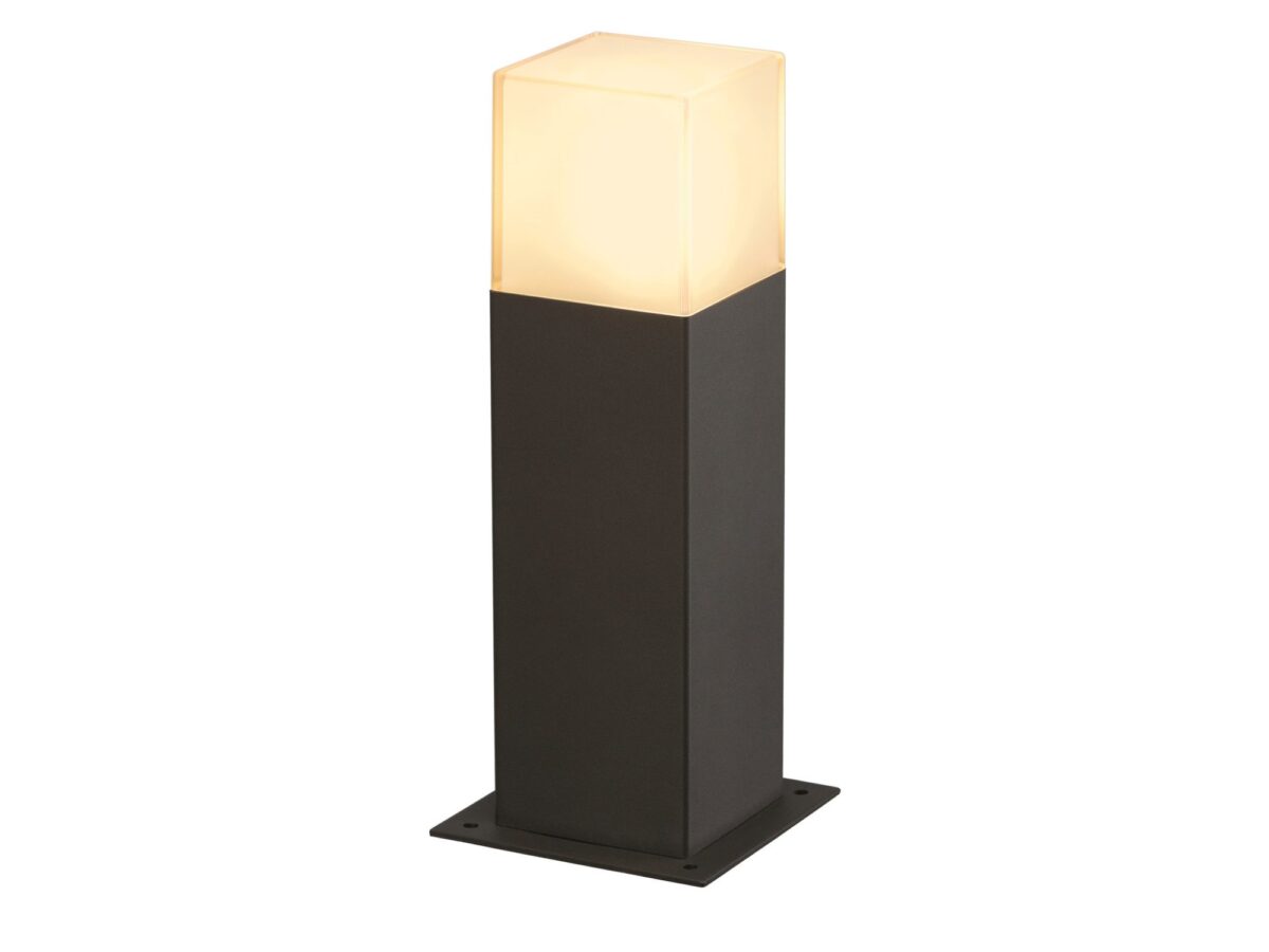 Lampa ogrodowa stojąca Grafit E27 IP44 antracyt