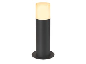 Miniaturka 6 - Antracytowa lampa ogrodowa Grafit E27 30 Pole okrągła, packshot