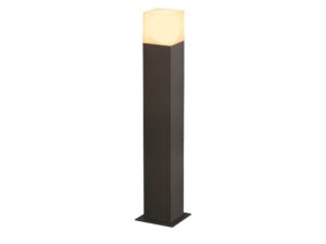 Miniaturka 1 - Lampa ogrodowa Grafit wysokość 60 cm z antracytową obudową