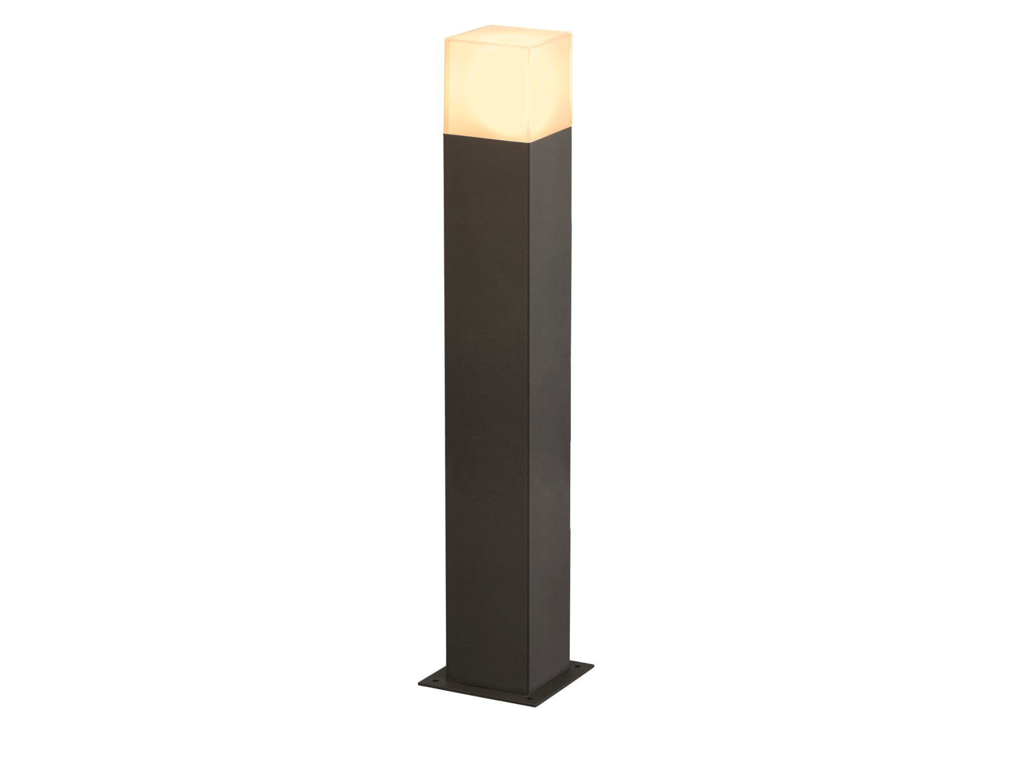 Lampa ogrodowa Grafit wysokość 60 cm z antracytową obudową