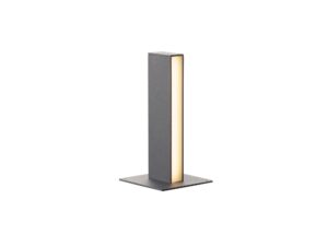 Miniaturka 4 - Lampa ogrodowa H-Pol 36 cm antracyt na białym tle, drugi widok