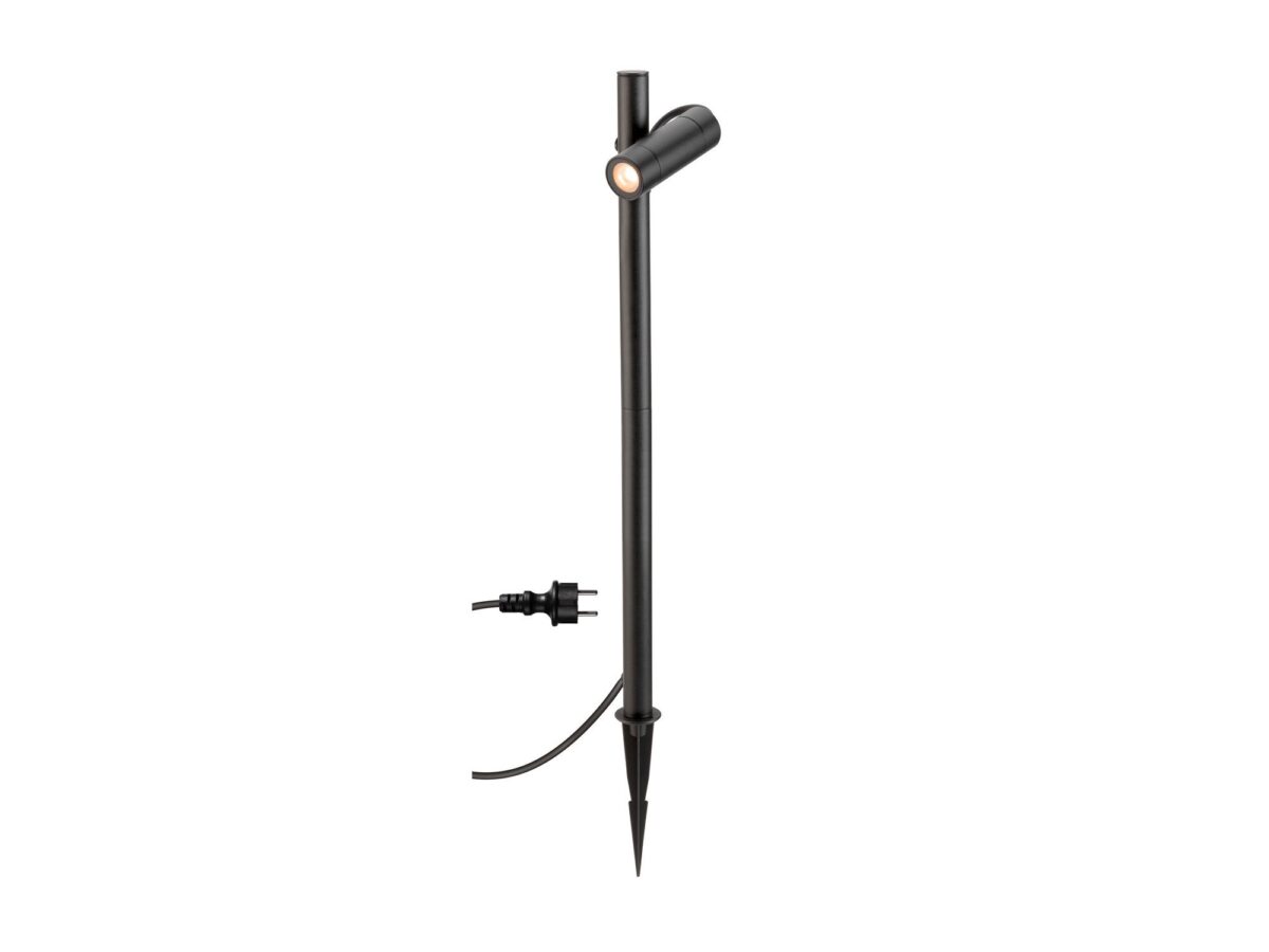 Lampa ogrodowa Helia Slim Pole czarna 60 cm LED 6 W IP65