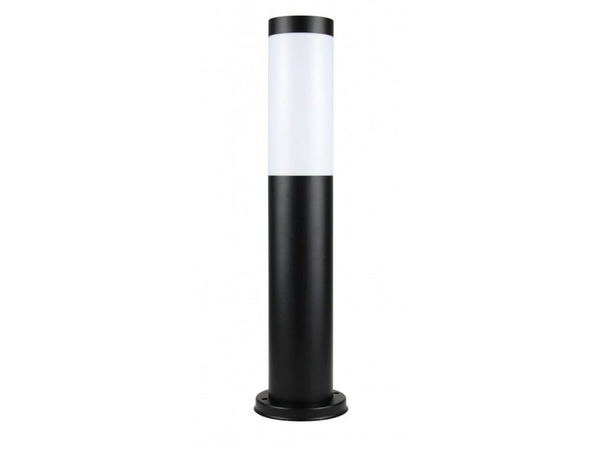 Lampa ogrodowa stojąca INOX BLACK ST 022-450 BL 45 cm
