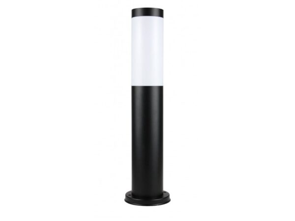 Lampa ogrodowa INOX BLACK ST 022-450 BL widok z przodu