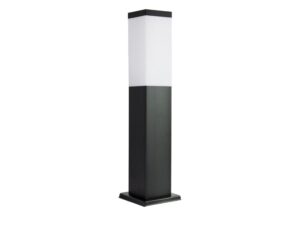Miniaturka 4 - Lampa INOX KWADRATOWA BLACK SS802-450 BL widok z przodu