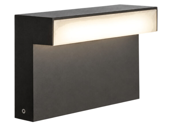 Lampa ogrodowa L-Line Out 30 Fl antracytowa z poziomym paskiem światła