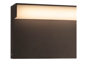 Miniaturka 5 - L-Line Out 30 Fl antracytowa z bliska, mleczna pozioma osłona LED