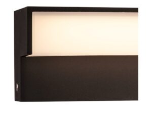 Miniaturka 5 - Detal dyfuzora i aluminiowej obudowy lampy L-Line Out 60 FL