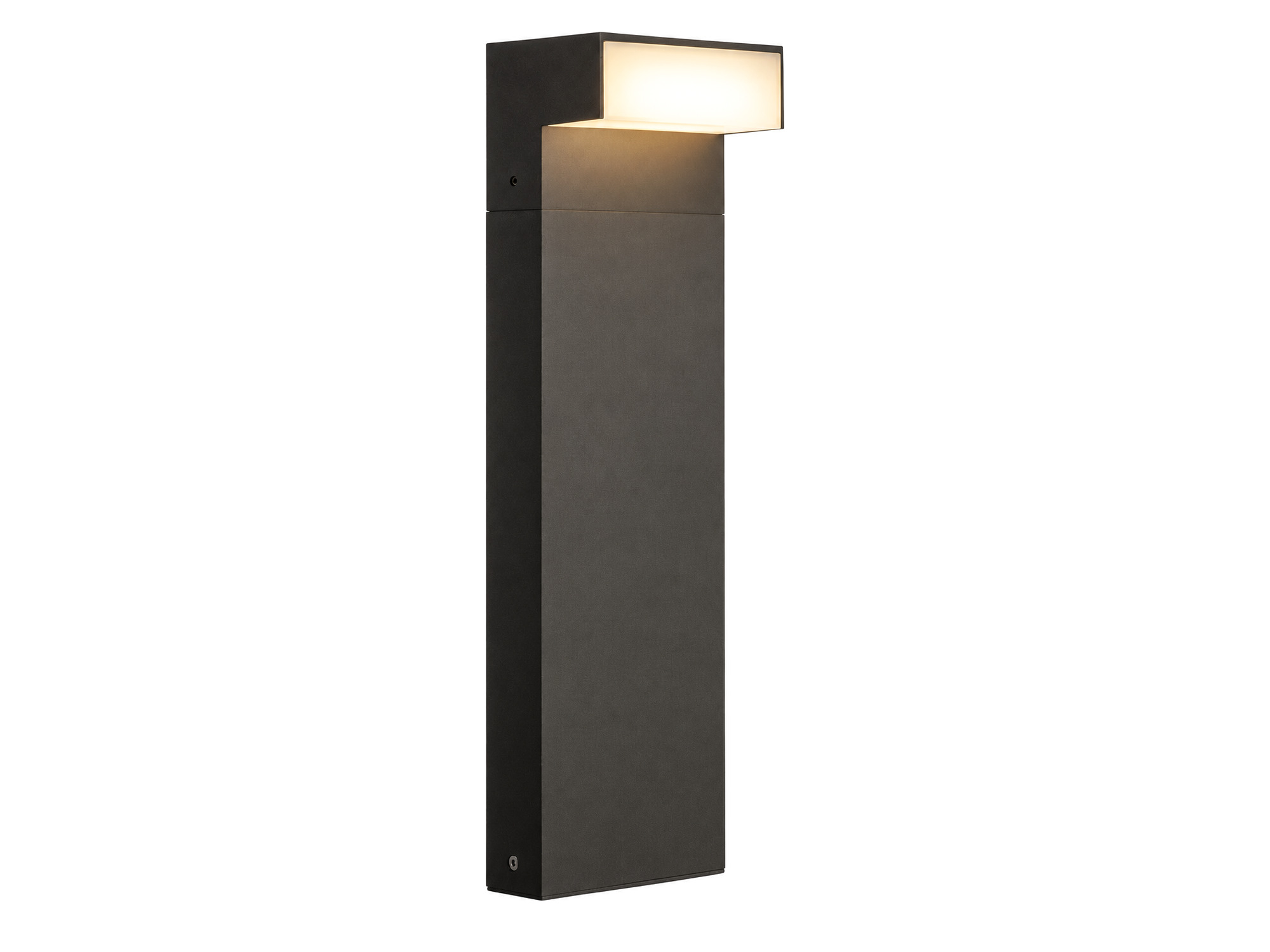 Antracytowa lampa L-Line Out Pole wysokość 50 cm, zdjęcie produktowe