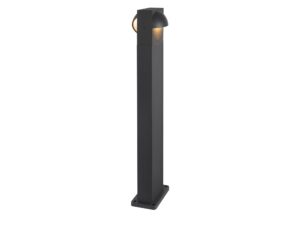 Miniaturka 6 - Detal antracytowej aluminiowej obudowy lampy Lid I 75