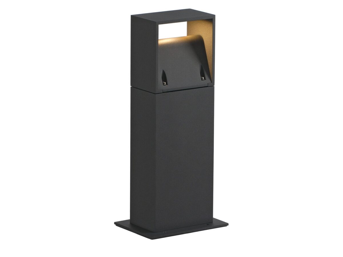 Lampa ogrodowa Logs LED 3000 K IP65 antracyt