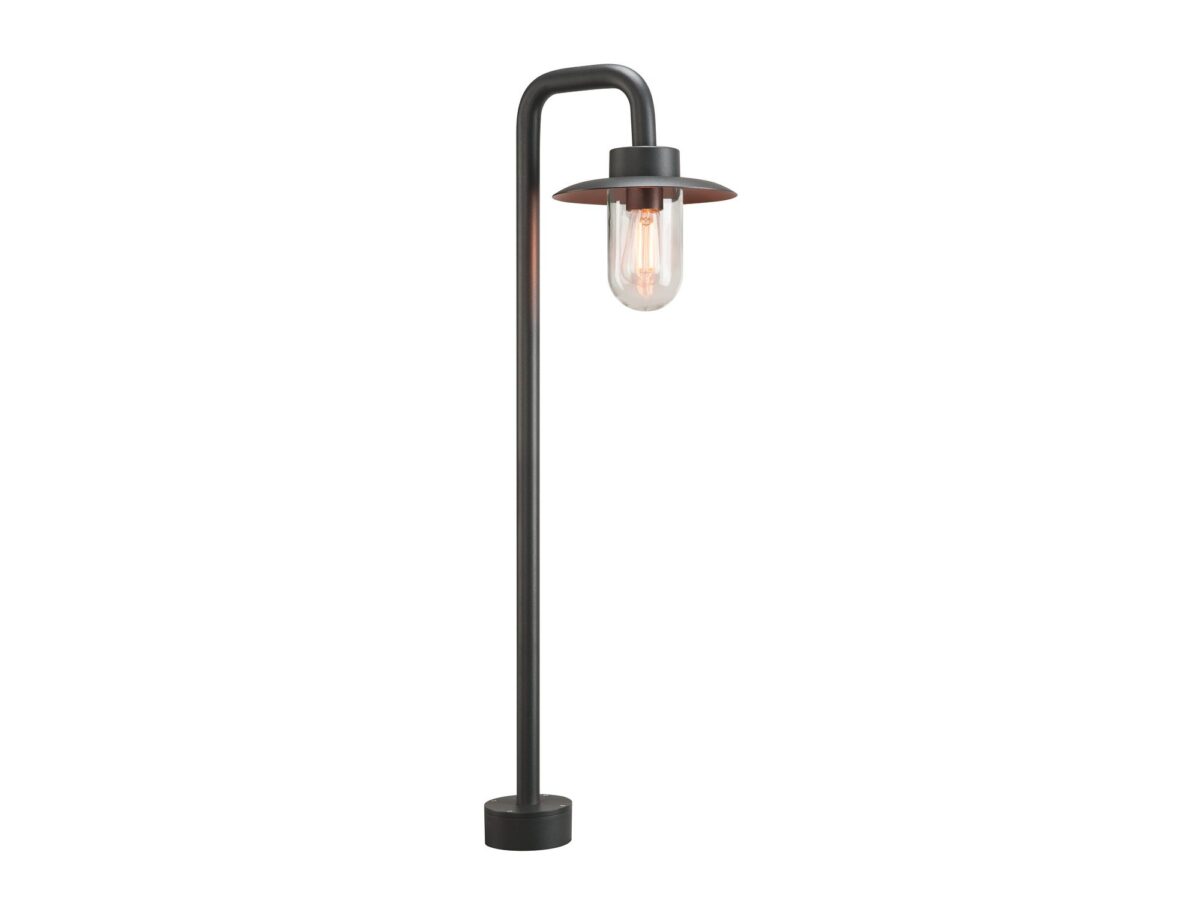 Lampa ogrodowa stojąca Molat Pole E27 IP44 100 cm antracytowa