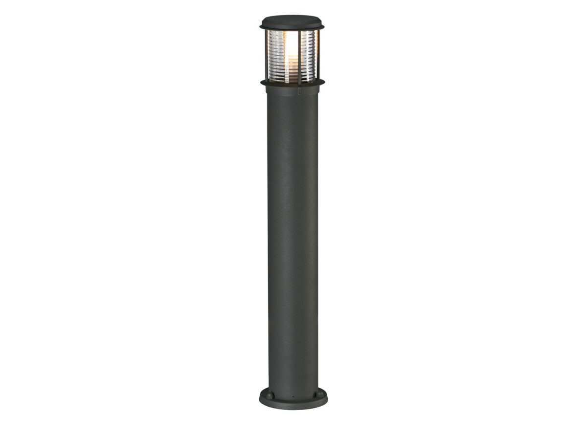 Lampa ogrodowa stojąca Otos Glas antracyt 93,5 cm