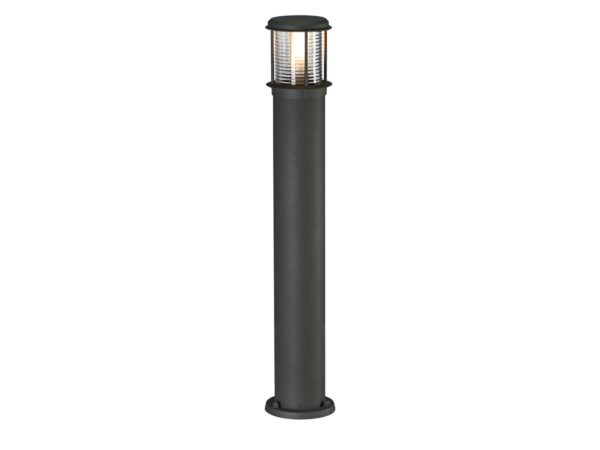 Antracytowa lampa ogrodowa stojąca Otos Glas, widok produktu