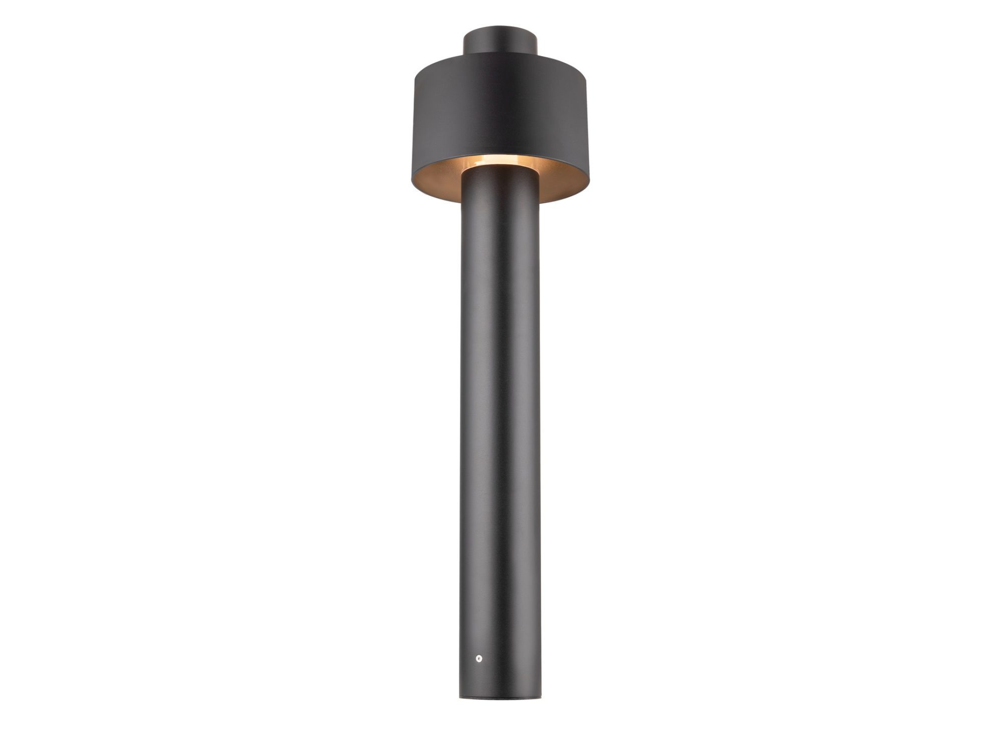 Lampa ogrodowa Photoni Cyl Pole 75 czarna na białym tle