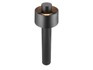 Miniaturka 4 - Lampa ogrodowa Photoni Cyl Pole 75 czarna ujęcie produktowe